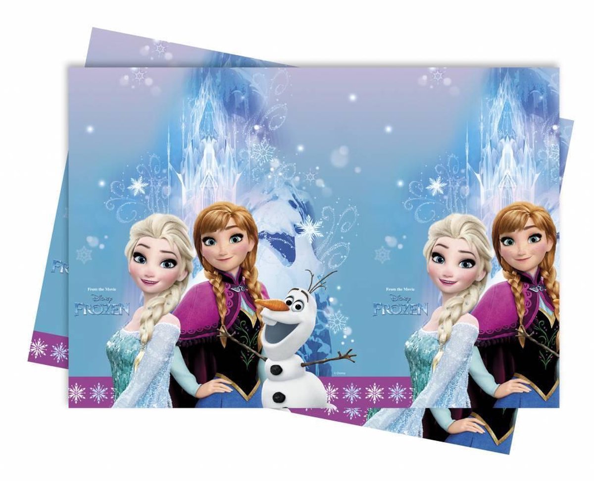 PROCOS - Plastic Frozen tafelkleed - Decoratie > Tafelkleden