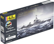 1:400 Heller 55009 Marceau + Zerstörer Z31 - Twinset - Starter Kit Plastic kit