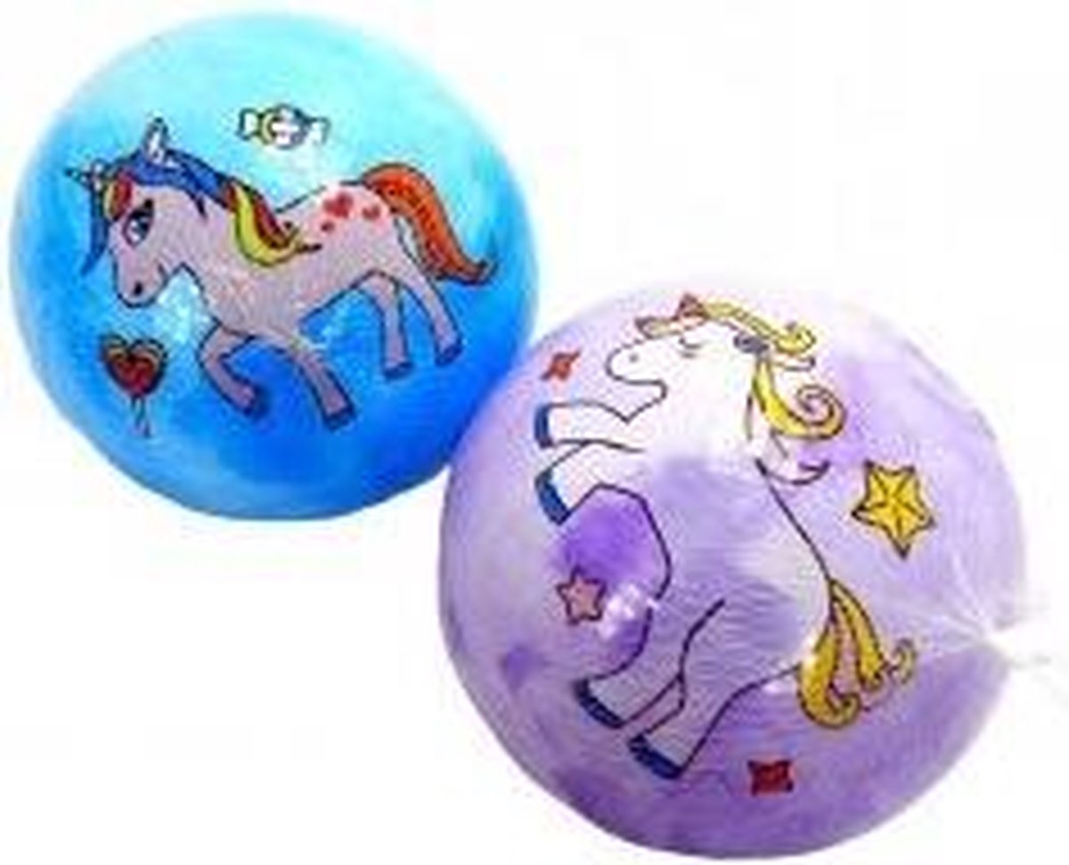 Eenhoorn bal 25 cm (geel