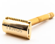 Novus Double Edge Safety Razor Klassiek scheermes - Inclusief 20 Scheermesjes - Goud