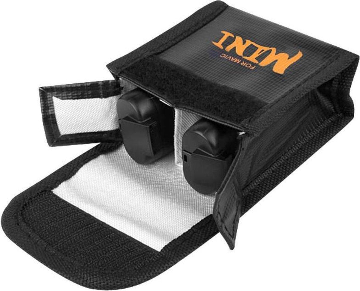 50CAL DJI Mavic Mini Medium LiPo accu battery safety bag (2 accu's)