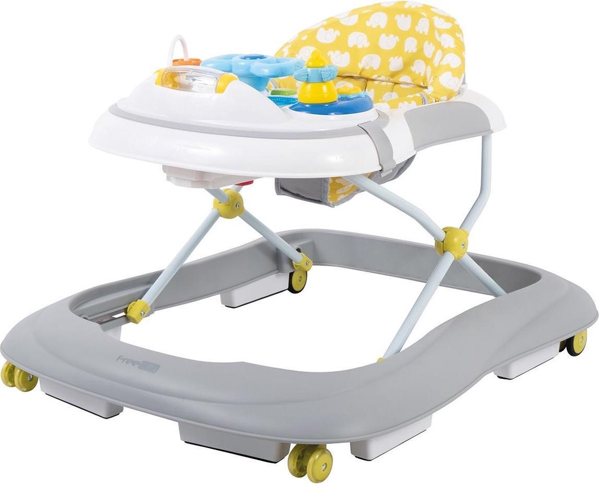 Loopstoel FreeOn ABC Little Driver Geel