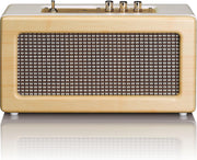 Lenco BT-300 - Bluetooth speakers in retro design  - Oak