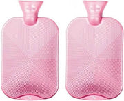 Fashy warm water kruik - roze parelmoer - 2 stuks