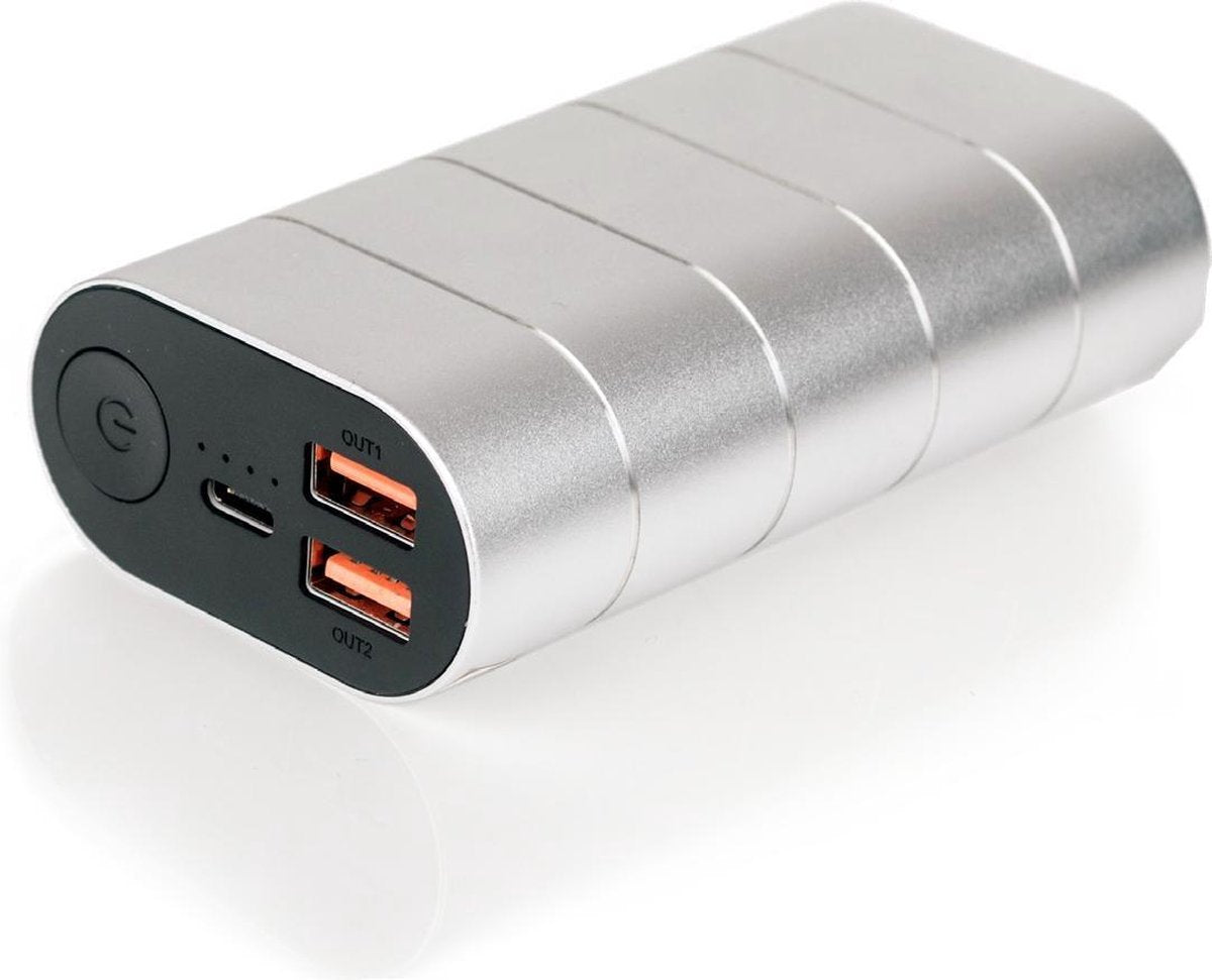 Verbatim 49573 powerbank Zilver 10000 mAh
