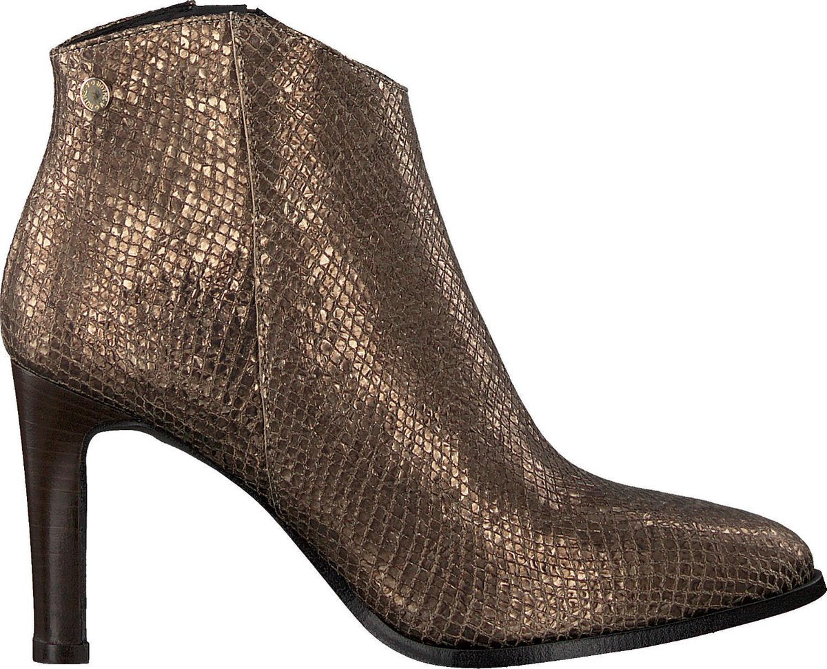 Notre-V 7433 Enkellaarsjes - Enkelboots - Dames - Goud - Maat 37