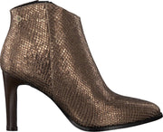 Notre-V 7433 Enkellaarsjes - Enkelboots - Dames - Goud - Maat 37