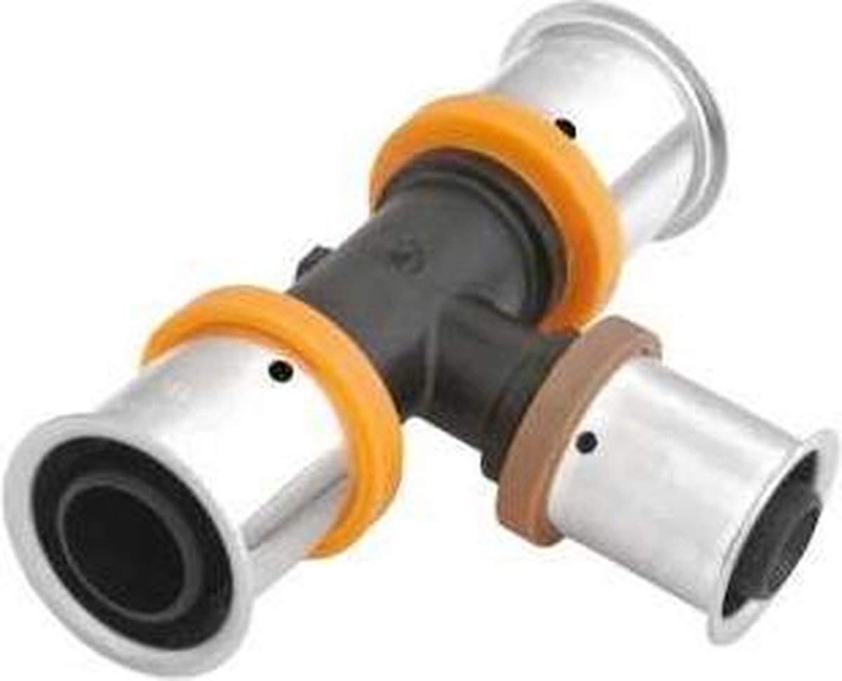 VSH MultiPress k7241 verloop T-stuk 20x25x20 mm