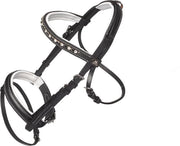 MHS Hoofdstel Infinity black/white mini mini