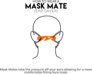 Maskmates 25 of 50 stuks - 3D-geprinte hulpstukken om mondmaksers comfortabeler te laten zitten