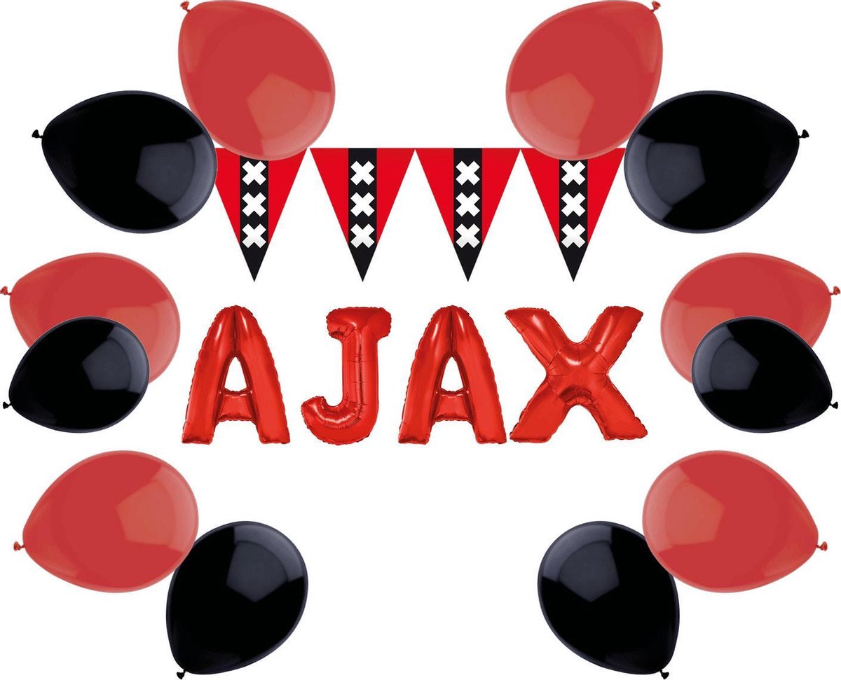 e-Carnavalskleding.nl Amsterdam feestversieringspakket Small | Versiering Amsterdam voor een feest | Amsterdamse versiering Small