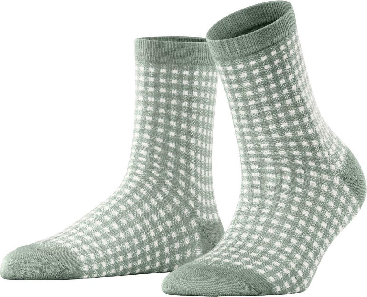 Esprit Checks Sokken Dames 17291 - Meerkleurig 7254 olive Dames - 35-38