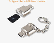 Usb C USB3.1 Kaartlezer - micro SD kaartlezer