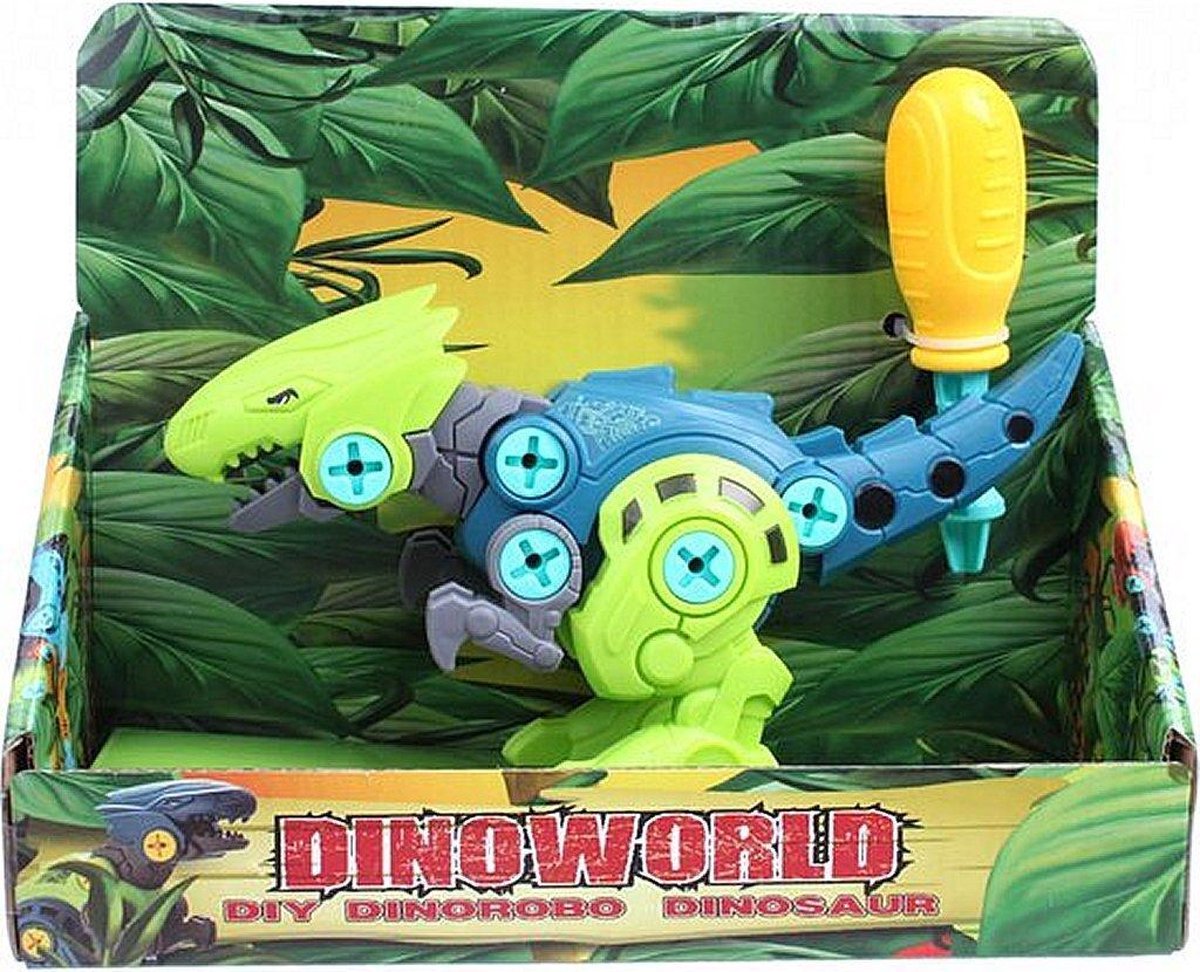 Demonteerbare Robot Dino Assorti