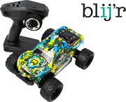 Blij'r Beast - RC Monster Truck 1:18 4WD RTR met extra accu 40 km/h - Blauw