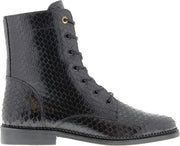 Tango | Pleun cartel 12-g shiny black boot - black sole | Maat: 41