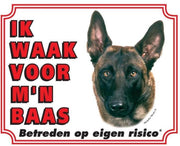 Waakbord 39 Mechelaar 20x25cm