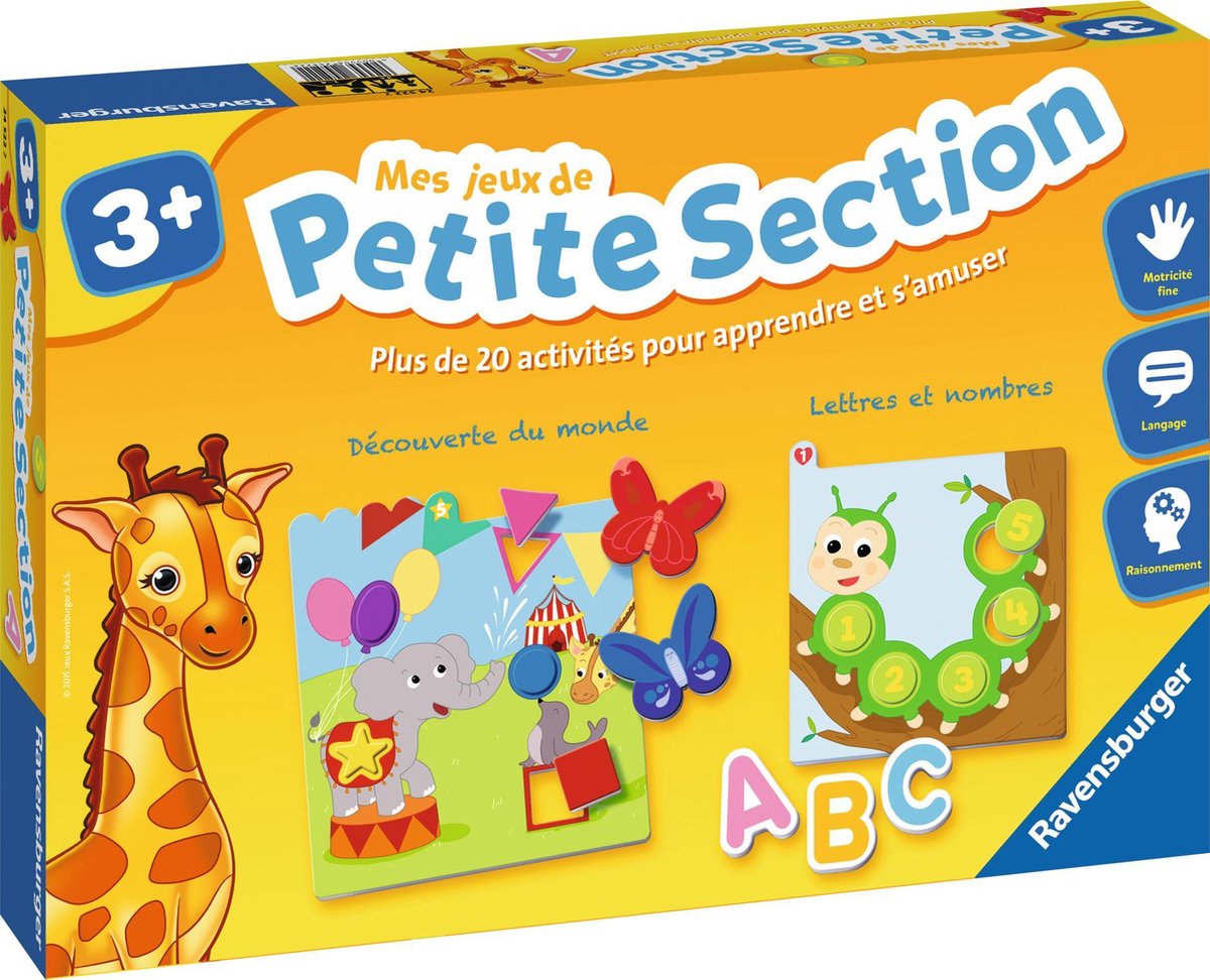 Ravensburger Mes Jeux de Petite Section - Franstalig Educatief Spel