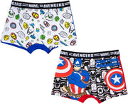 Avengers Captain America - Boxershort 2-Pak - 4-5 Jaar - 104-110