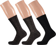Apollo Giftbox 3P Sokken Black - Maat One size