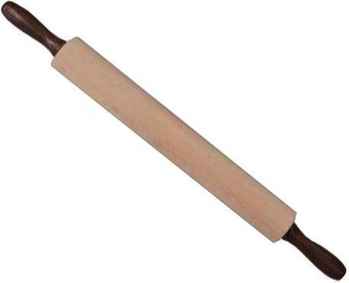 Houten deegroller / rolstok met handvatten - 60cm - Eppicotispai