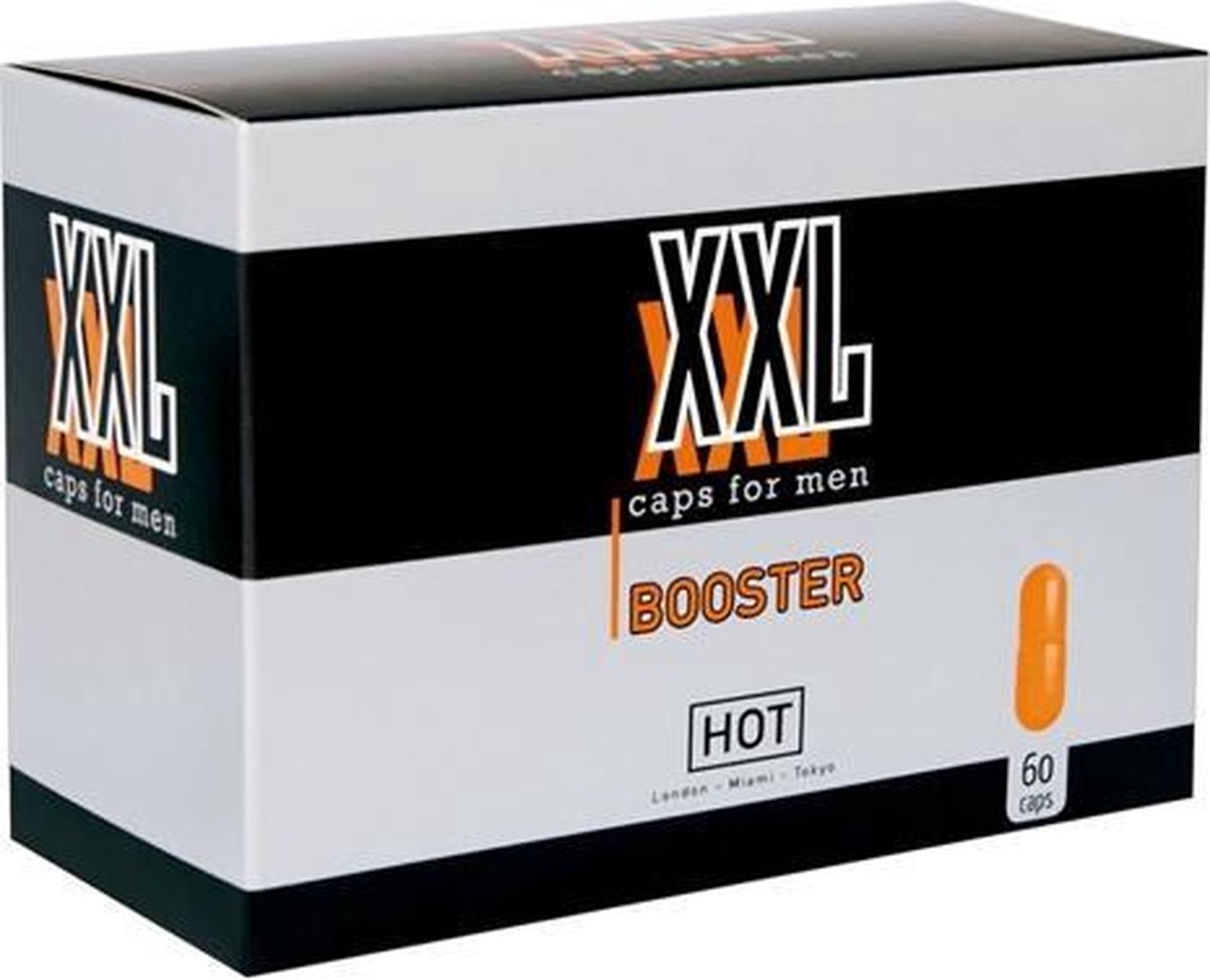 HOT XXL Capsules - 60 stuks - Drogisterij - Erectiemiddelen - Oranje - Discreet verpakt en bezorgd
