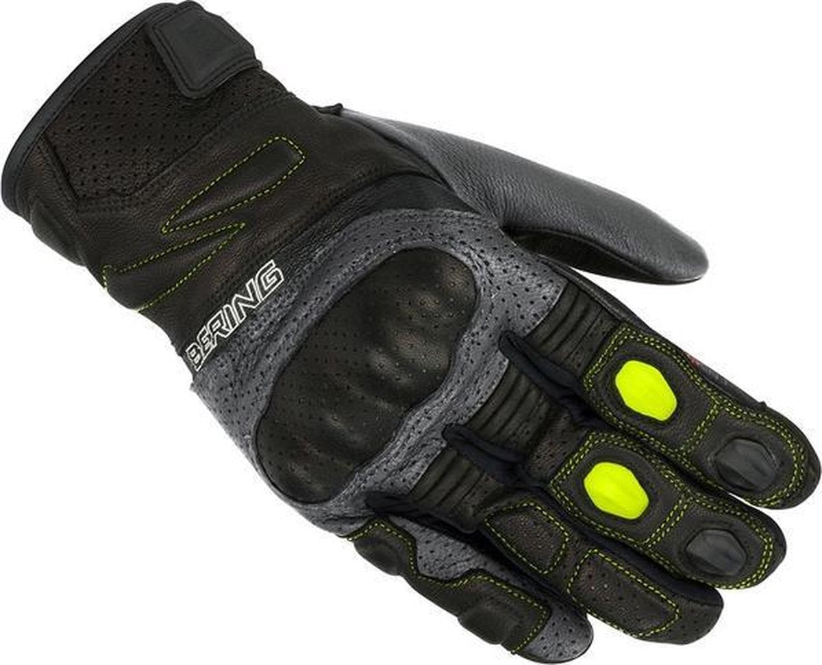 Bering Rocket Grey Motorcycle Gloves T8