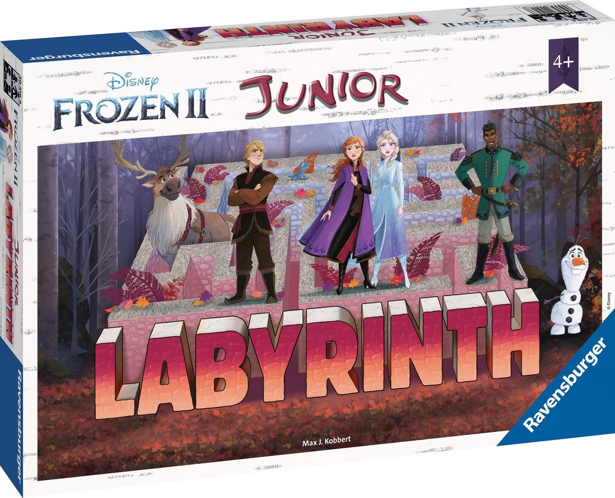 Ravensburger 20416 - Disney Frozen 2 / The Ice Queen 2 - Junior Labyrinth