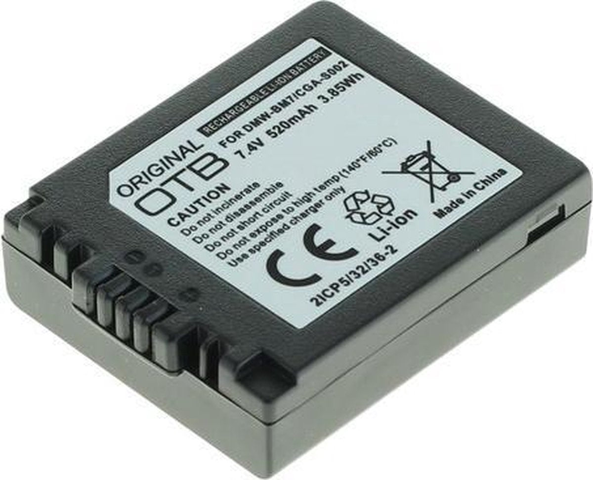 Batterij voor Panasonic DMW-BM7 / CGA-S002 ON1436