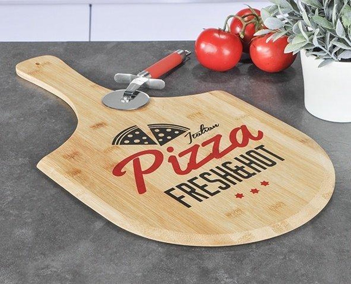 Haushalt 28577 - Serveerplank - Bamboe - Pizza