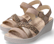 Mobils by Mephisto PIETRA dames sandaal - beige - breed leest - maat 37