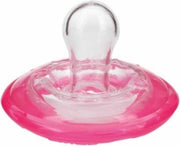 Nuby Natural Flex Fopspeen Siliconen Junior 12 Cm Roze