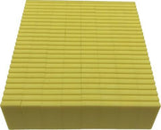 Domino stenen Don Domino geel (200 steentjes) + opbergemmer