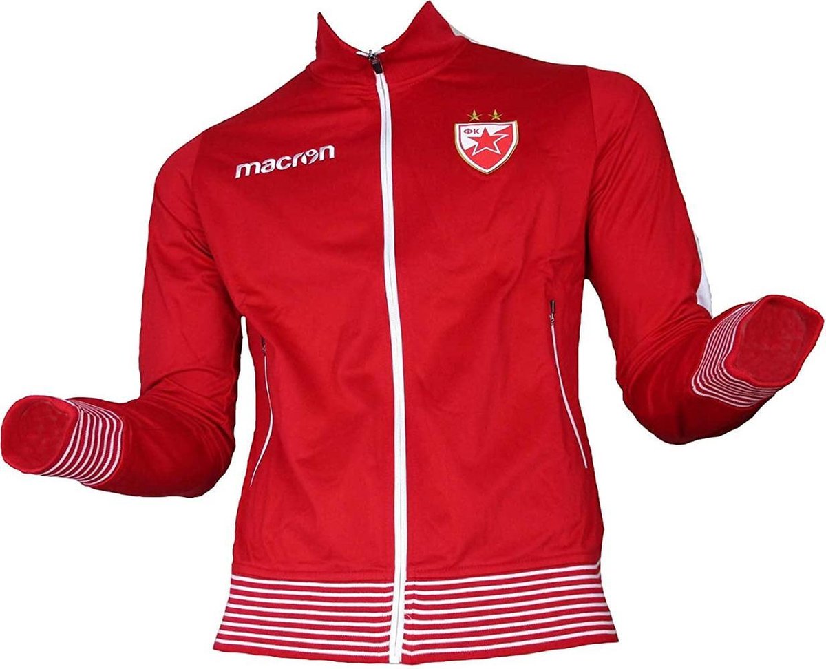 Rode ster Belgrado jacket Macron maat S