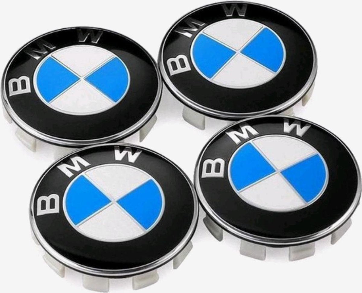 BMW naafdoppen 68mm set 4 stuks