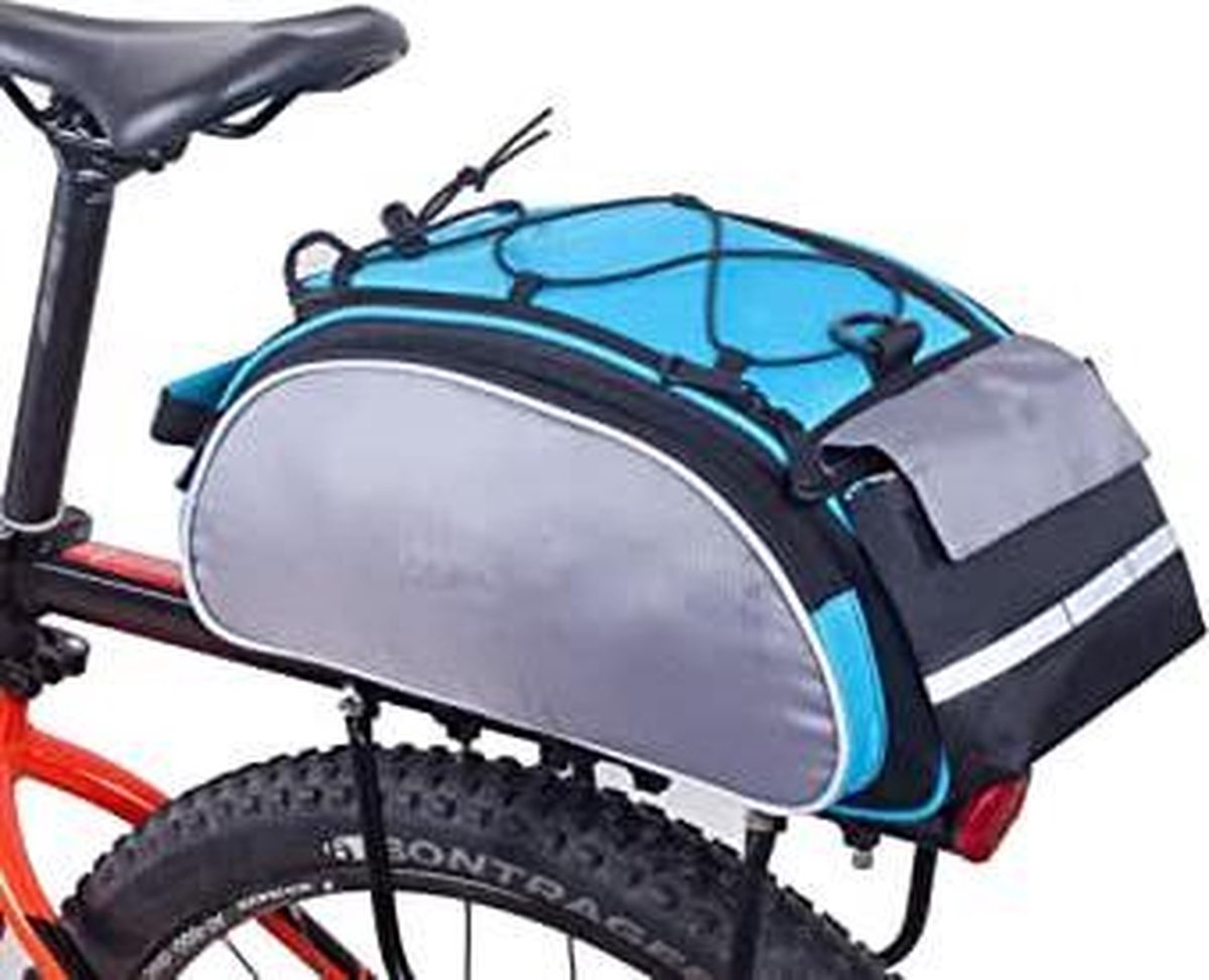 FIETSTAS ENKELE - ZINAPS BEYCLE PANTERIER TAS ZADLE BAG 13L PANNIER TAS FIETSBAS met schouderriem- (WK 02127)