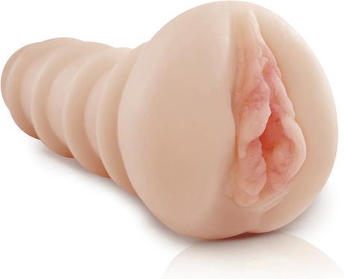 Pipedream Extreme Toyz and Dol Masturbator Fill Her Up! beige - 7 inch