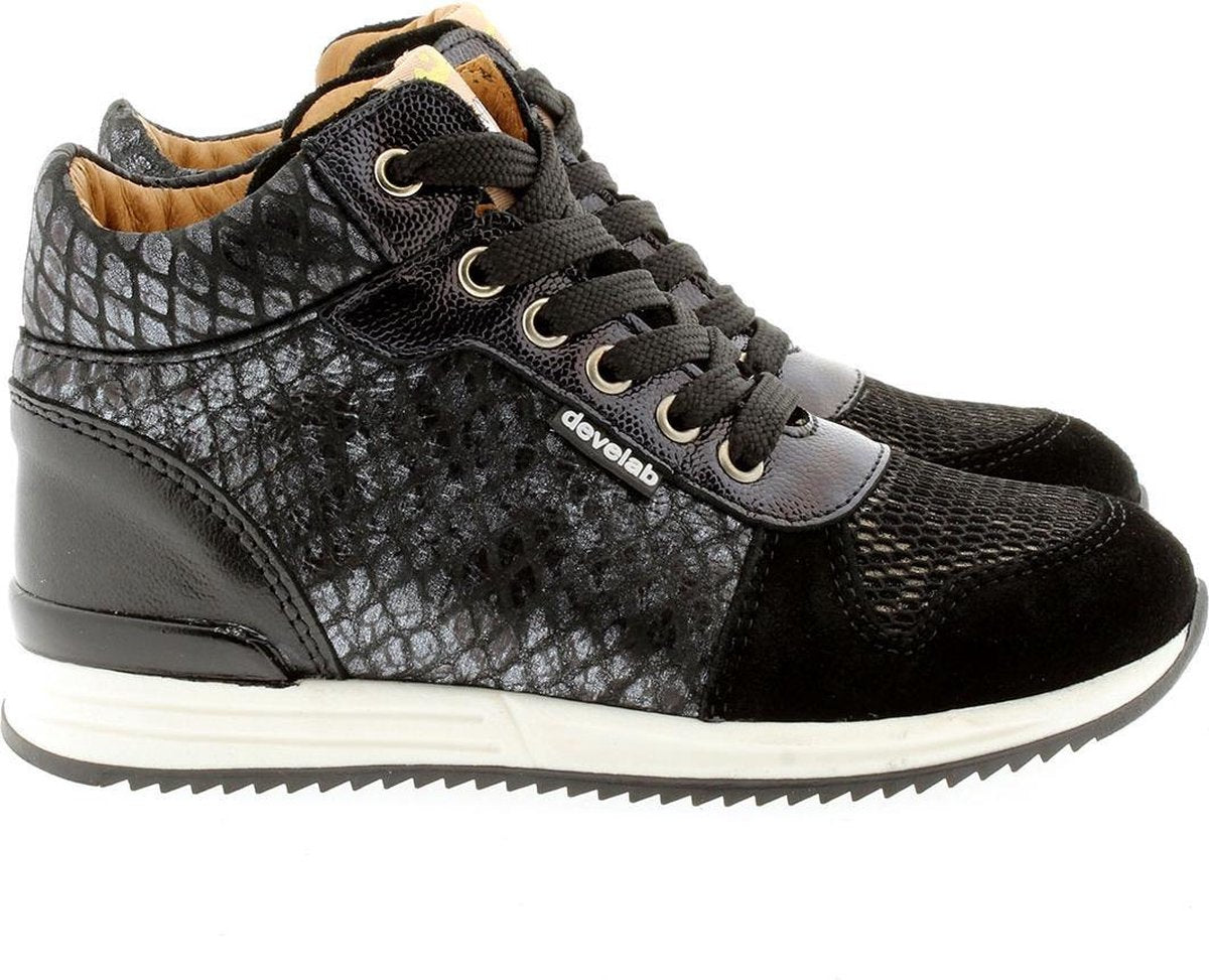 Develab 41136 sneaker boots zilver