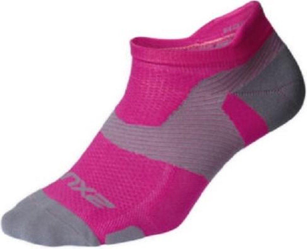 2xu Sokken Vectr Lightcushion Nylon Roze Maat 38/41
