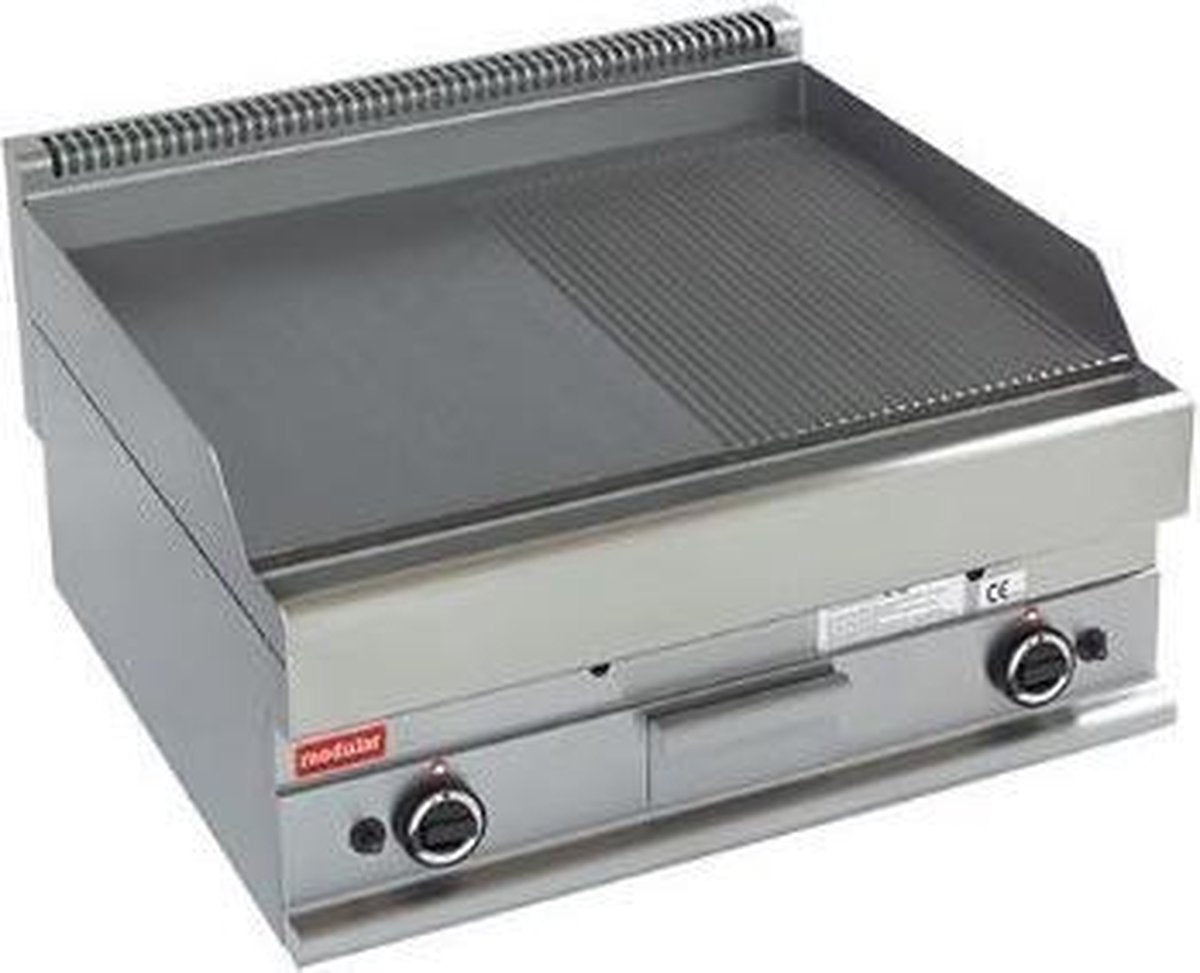 Modular 650 bakplaat op aardgas