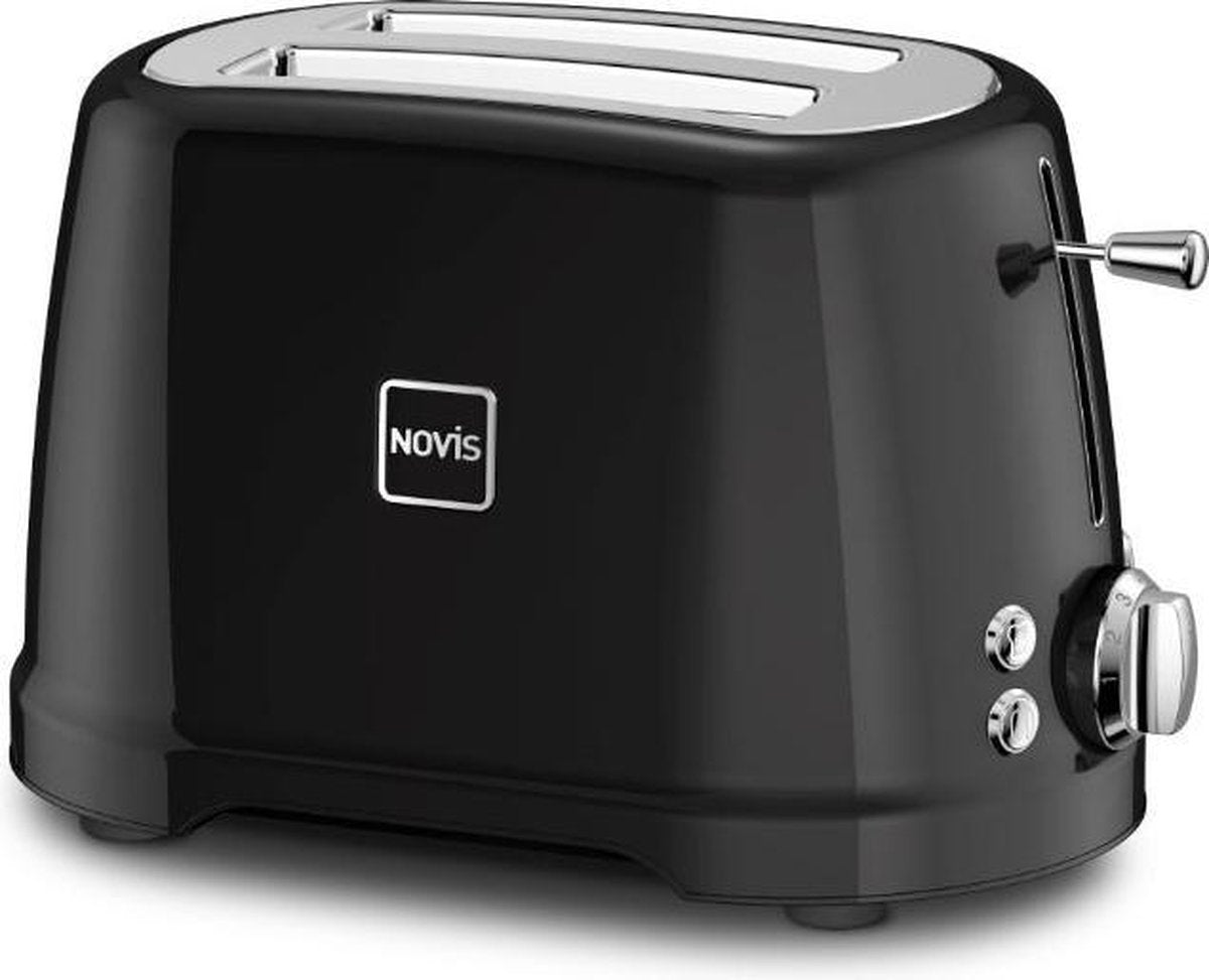 Novis T2 - Broodrooster - Zwart