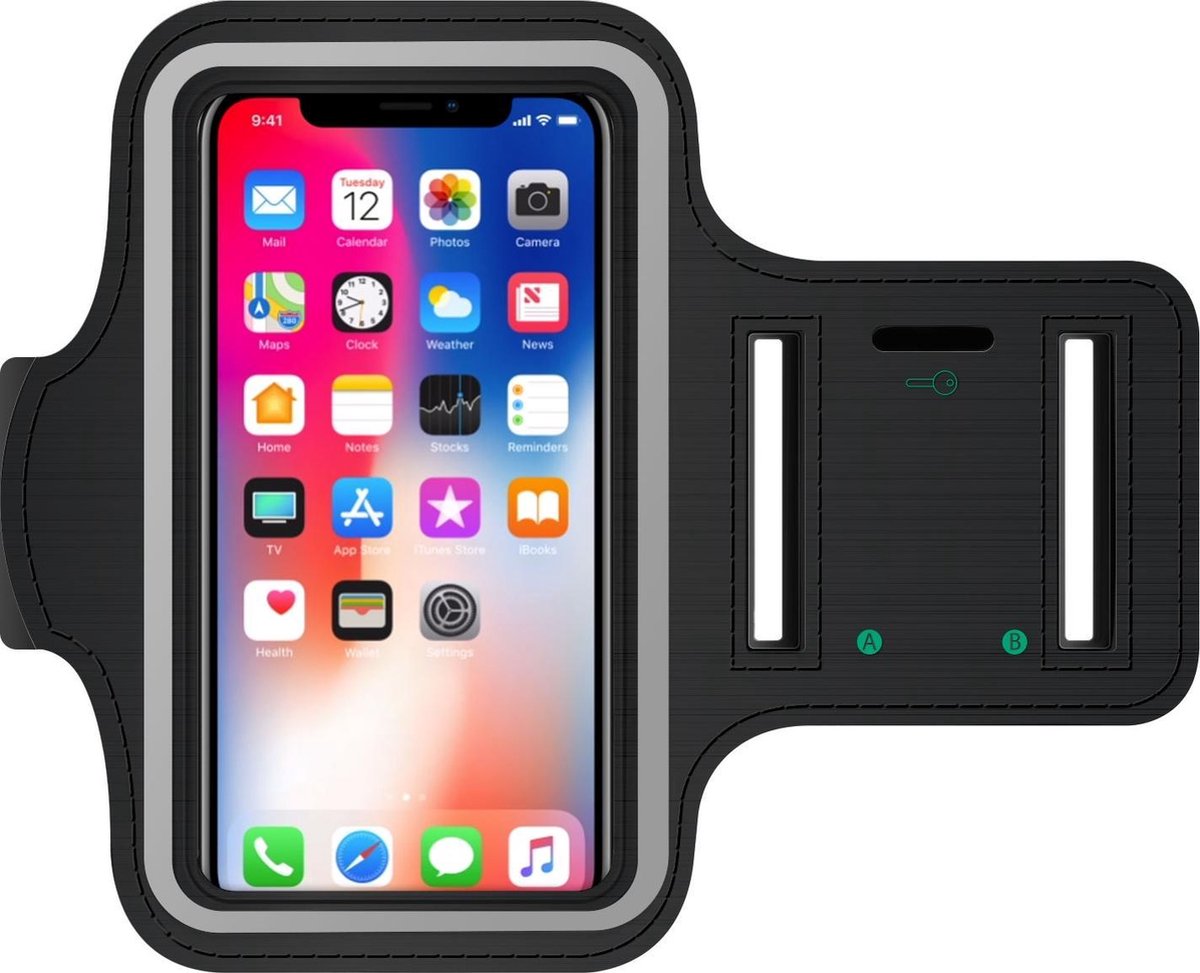 Hardloop Armband Telefoon | Geschikt voor iPhone| Hardloop Armband | Hardloop Telefoonhouder Samsung | Hardloop Telefoonhouder | Hardloop Armband