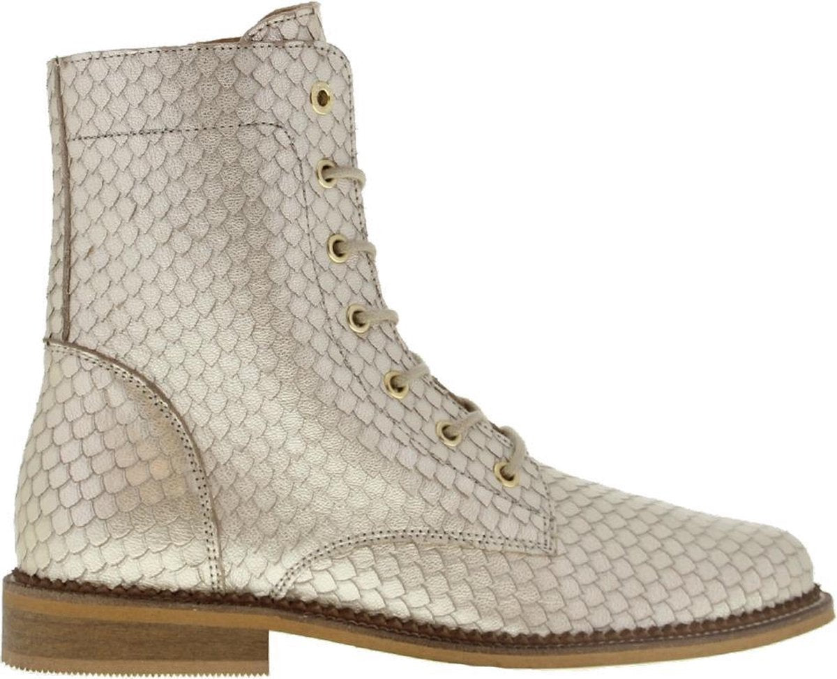 Tango | Pleun cartel 12-k platino gold leather boot - natural sole | Maat: 41