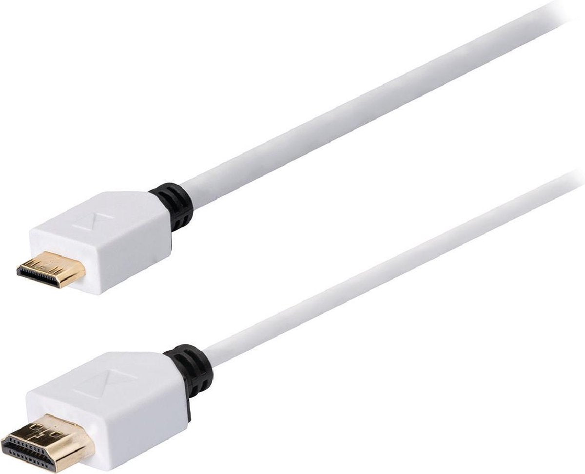 High Speed HDMI kabel met Ethernet HDMI connector - HDMI mini-connector 1