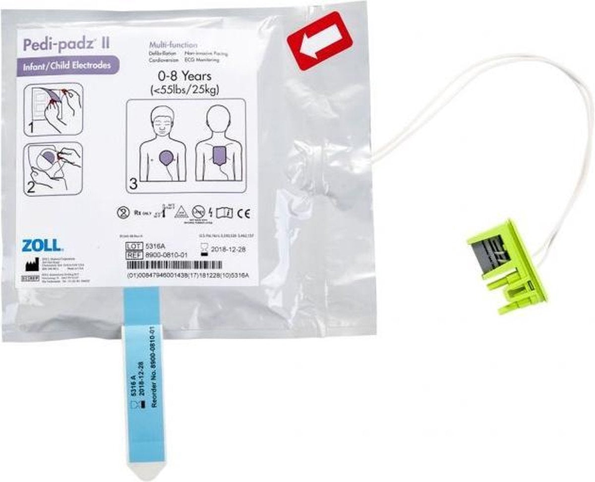 Zoll AED Plus Stat-padz II elektroden kind
