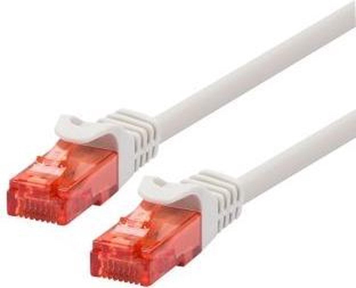 OEM TCU66U500I netwerkkabel 50 m Cat6 U/UTP (UTP) Ivoor