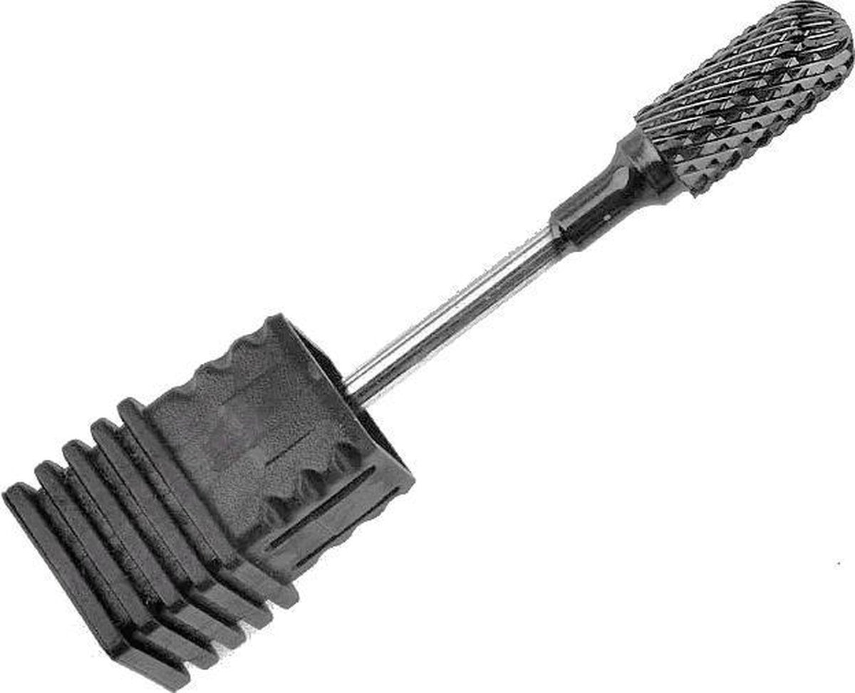 Dermarolling Nagelfrees Bitje Blackline M 3/32" Barrel Ball Top