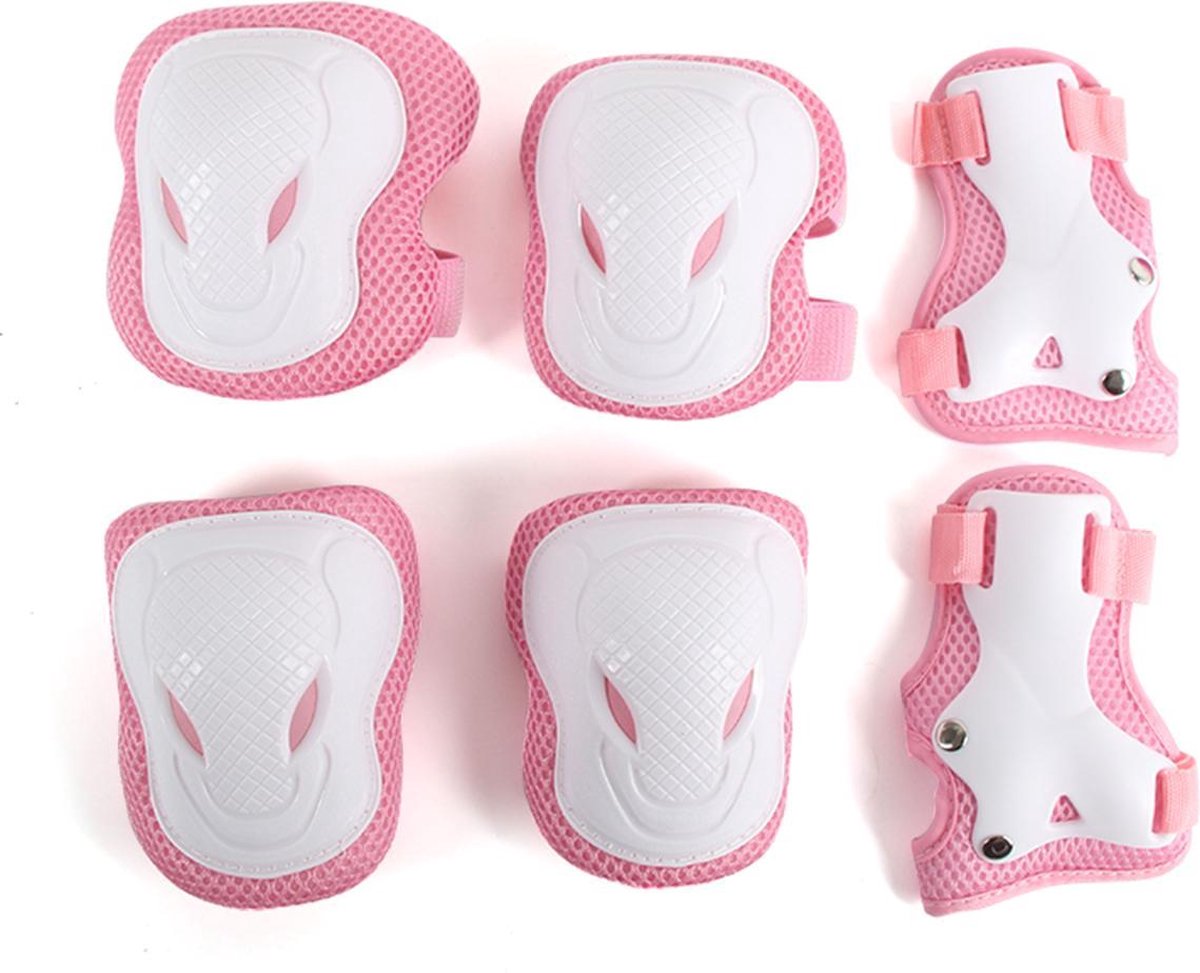 J-Pro Valbescherming - Skate en Skeeler Bescherming Set- Roze - Maat S