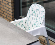 Wallabiezzz - Kussen voor IKEA Antilop Kinderstoel - Inlegkussen - Eucalyptus