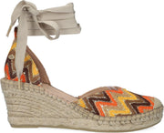 Fred de la Bretoniere 153010217 Espadrilles - Met Sleehak - Dames - Zwart - Maat 37